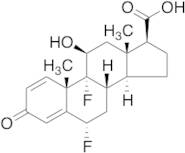 17a,21-Dideoxy-6a,​9a-Difluoroprednisolone