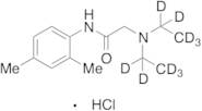 2-(Diethylamino)-N-(2,4-dimethylphenyl)acetamide-d10 Hydrochloride