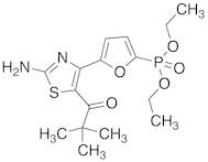 Diethyl 5-(2-Amino-5-t-butylcarbonylthiazol-4-yl)furan-2-phosphonate
