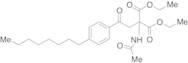 Diethyl 2-Acetamido-2-[2-(4-octylphenyl)-2-oxo-ethyl]malonate