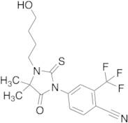 4-[4,4-Dimethyl-3-(4-hydroxybutyl)-5-oxo-2-thioxo-1-imidazolidinyl]-2-(trifluoromethyl)benzonitrile