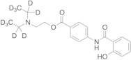2-(Diethylamino)ethyl 4-(2-Hydroxybenzamido)benzoate-d10