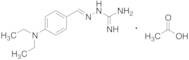 N-(4-Diethylaminobenzylideneamino)guanidine Acetic Acid Salt