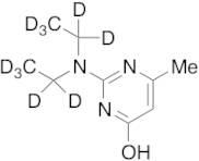 2-Diethylamino-6-hydroxy-4-methylpyrimidine-d10