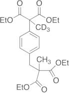 Diethyl 2-[4-(2,2-Dicarboethoxypropyl)phenyl]-2-methyl Malonate-d3