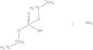 O,O-Diethyl Dithiophosphate-13C4 Ammonium Salt