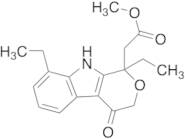 1,8-Diethyl-1,3,4,9-tetrahydro-4-oxo-pyrano[3,4-b]indole-1-acetic Acid Methyl Ester