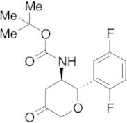 N-​[(2S,​3R)​-​2-​(2,​5-​Difluorophenyl)​tetrahydro-​5-​oxo-​2H-​pyran-​3-​yl]​carbamic Acid 1,​1-​Dimethylethyl Ester