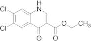 6,​7-​Dichloro-​1,​4-​dihydro-​4-​oxo-​3-​quinolinecarboxylic Acid Ethyl Ester