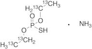 O,O-Diethyl Thiophosphate-13C4 Ammonium Salt