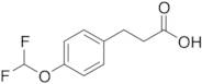 3-[4-(Difluoromethoxy)phenyl]propanoic Acid