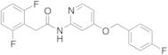 2,6-Difluoro-N-[4-[(4-fluorophenyl)methoxy]-2-pyridinyl]-benzeneacetamide