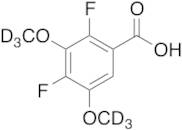 2,4-Difluoro-3,5-dimethoxybenzoic Acid-d6
