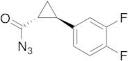 (1R,2R)-2-(3,4-Difluorophenyl)-cyclopropanecarbonyl Azide