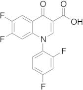 1-(2,4-Difluorophenyl)-6,7-difluoro-1,4-dihydro-4-oxo-3-quinolinecarboxylic Acid