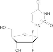 2’,2’-Difluoro-2’-deoxyuridine-13C,15N2