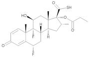 6a,9a-Difluoro-11b-hydroxy-16a-methyl-3-oxo-17a-(propionyloxy)-androsta-1,4-diene-17b-carbothioic Acid