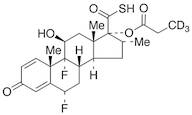 6Alpha,9Alpha-Difluoro-11Beta-hydroxy-16Alpha-methyl-3-oxo-17Alpha-(3,3,3-d3-propionyloxy)-androsta-1,4-diene-17Beta-carbothioic Acid