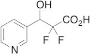 2,2-Difluoro-3-hydroxy-(3-pyridyl)propionic Acid