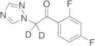 2,4-Difluoro-Alpha-(1H-1,2,4-triazolyl)acetophenone-d2