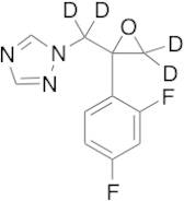 1-[2-(2,4-Difluorophenyl)-2,3-epoxypropyl]-1H-1,2,4-triazole-d4