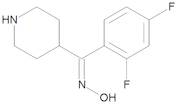 (Z)-4-(2,4-Difluorobenzoyl)piperidine Oxime