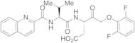 (3S)-5-(2,6-Difluorophenoxy)-3-[[(2S)-3-methyl-1-oxo-2-[(2-quinolinylcarbonyl)amino]butyl]amino]-4-oxo-pentanoic Acid