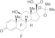 (6a,11b,16a,17a)-6,9-Difluoro-11-hydroxy-16,17-[(1-methylethylidene)bis(oxy)]-3-oxoandrosta-1,4-diene-17-carboxylic Acid