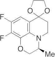 (S)-9,10-Difluoro-3-methyl-2,3,5,6-tetrahydro-7,7-O-ethylidene-7H-pyrido[1,2,3-de]-1,4-benzoxazi...