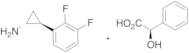 (1R,2S)-2-(2,3-Difluorophenyl)cyclopropanamine D-Mandelic Acid