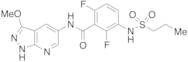 2,6-Difluoro-N-(3-methoxy-1H-pyrazolo[3,4-b]pyridin-5yl)-3-(propylsulfonamido)benzamide