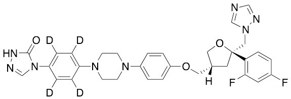 Deshydroxypentanyl Posaconazole-d4