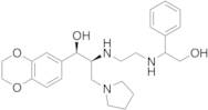 (1R,2S)-1-(2,3-Dihydrobenzo[b][1,4]dioxin-6-yl)-2-((2-((2-hydroxy-1-phenylethyl)amino)ethyl)amino)-3-(pyrrolidin-1-yl)propan-1-ol