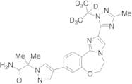 4-[5,6-Dihydro-2-[3-methyl-1-(1-methylethyl)-1H-1,2,4-triazol-5-yl]imidazo[1,2-d][1,4]benzoxazepin-9-yl]-alpha,alpha-dimethyl-1H-pyrazole-1-acetamide-d7