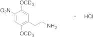 2,5-Dimethoxy-4-nitrophenethylamine-d6 Hydrochloride