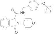 2,3-Dihydro-3-oxo-2-(tetrahydro-2H-pyran-4-yl)-N-[[4-(trifluoromethoxy)phenyl]methyl]-1H-Isoindo...