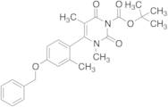 3,​6-​Dihydro-​3,​5-​dimethyl-​4-​[2-​methyl-​4-​(phenylmethoxy)​phenyl]​-​2,​6-​dioxo-1(2H)​-​Pyrimidinecarboxylic acid 1,​1-​dimethylethyl ester
