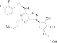(1S,2S,3R,5S)-3-[7-[[(1R,2S)-2-(2,3-difluorophenyl)cyclopropyl]amino]-5-(propylthio)-3H-1,2,3-triazolo[4,5-d]pyrimidin-3-yl]-5-(2-hydroxyethoxy)-1,2-cyclopentanediol