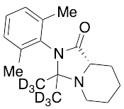 (S)-2-(2,6-Dimethylphenyl)-3,3-dimethyl-d6-hexahydroimidazo[1,5-a]pyridin-1(5H)-one