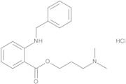 3-Dimethylaminopropyl-2-benzylaminobenzoate Hydrochloride