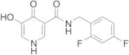 N-[(2,4-Difluorophenyl)methyl]-1,4-dihydro-5-hydroxy-4-oxo-3-pyridinecarboxamide