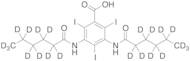 3,5-Dihexanamido-2,4,6-triiodo-benzoic Acid-d22