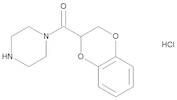 1-[(2,3-Dihydro-1,4-benzodioxin-2-yl)carbonyl]piperazine Monohydrochloride