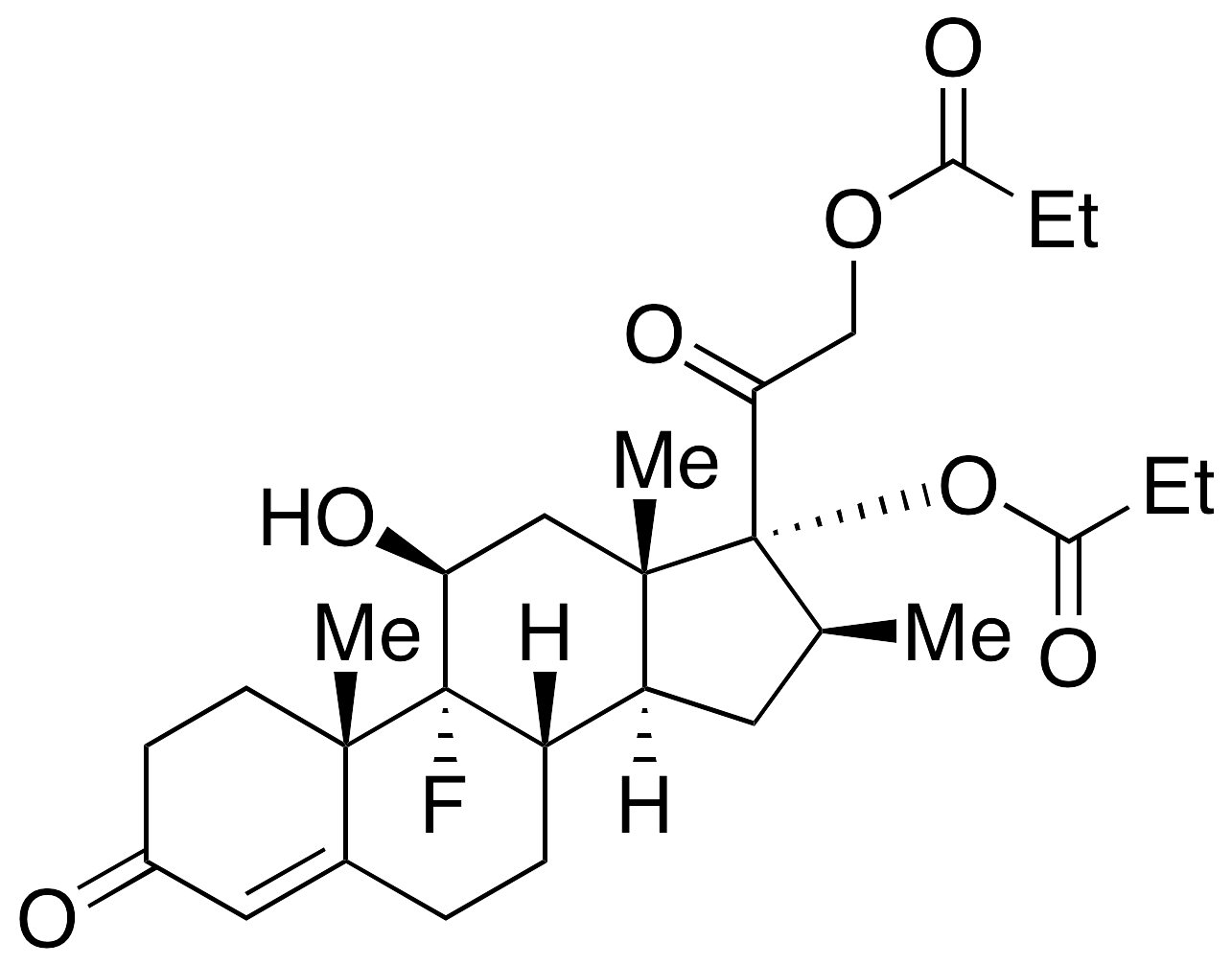 1,2-Dihydro-Betamethasone 17,21-Dipropionate