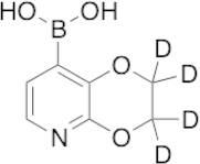 2,3-dihydro-8-(boronic acid)-1,4-Dioxino[2,3-b]pyridine-d4