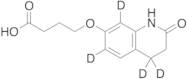 3,4-Dihydro-7-(3’carboxy)propoxy-2(1H)-quinolinone-d4