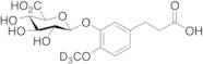 Dihydro Isoferulic Acid-d3 3-O-Beta-D-Glucuronide