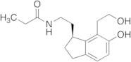 (S)-N-[2-[2,3-Dihydro-6-hydroxy-7-(2-hydroxyethyl)-1H-inden-1-yl]ethyl]propanamide