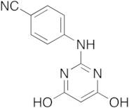 4-[(4,6-Dihydroxy-2-pyrimidinyl)amino]benzonitrile