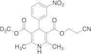 1,4-Dihydro-2,6-dimethyl-4-(3-nitrophenyl)-3,5-pyridinedicarboxylic Acid 3-(2-Cyanoethyl) 5-Meth...